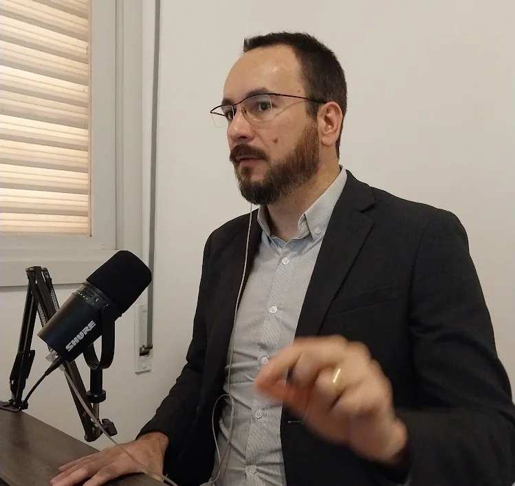 Gravação de podcast na Rellevanth
